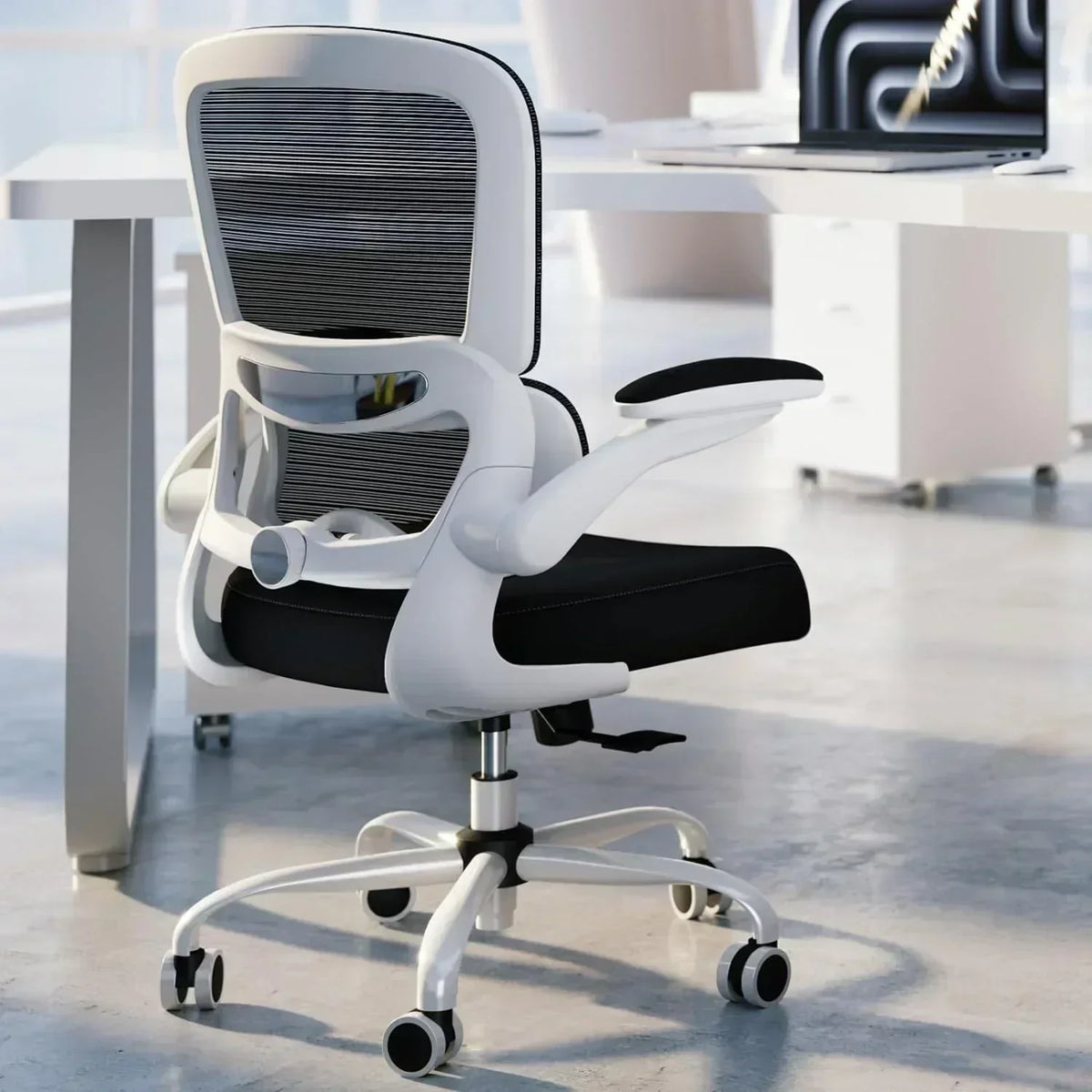 TRALT Office Chair Ergonomic Desk Chair 330 lbs Home Mesh Gaming Chair with Wheels